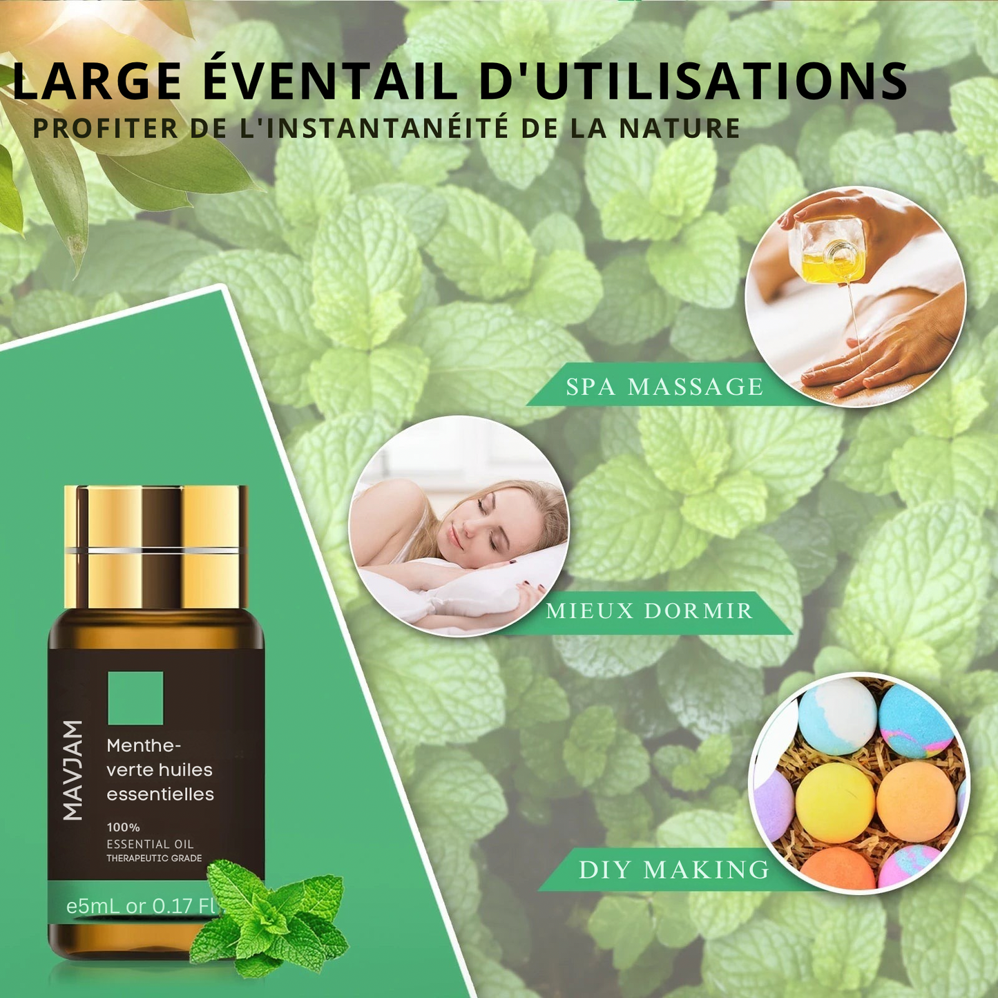 MAYJAM « L » - Pack de 35 Capsules Fruités Et Fleurs Naturelles 5ML