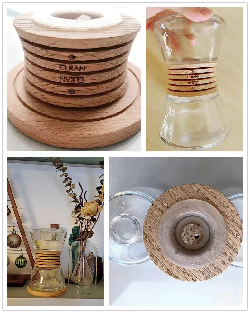 ZenEssence - Diffuseur de nébulisation d'huiles essentielles en verre Diffuseur électrique