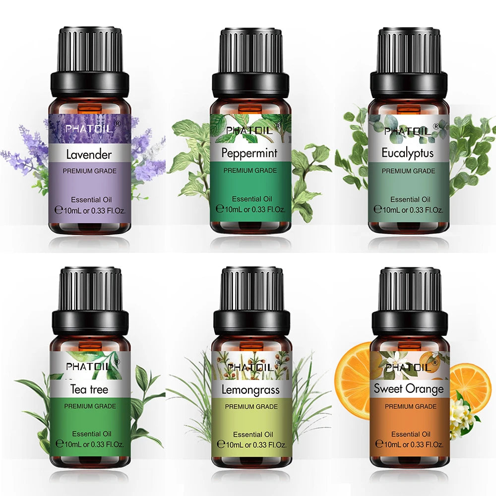 PHATOIL « S » - pack 6 Capsules Fruités Et Fleurs Naturelles 10ML