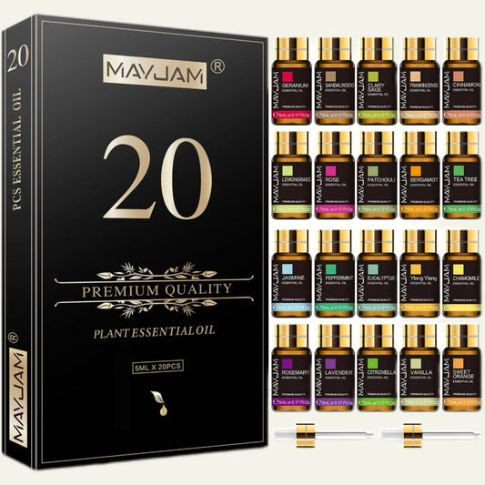 MAYJAM « M »- Pack 20 Capsules Fruités Et Fleurs Naturelles 5ML