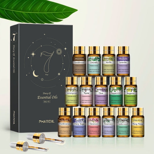 PHATOIL « M » - Pack 15 Capsules Fruités Et Fleurs Naturelles 5ML