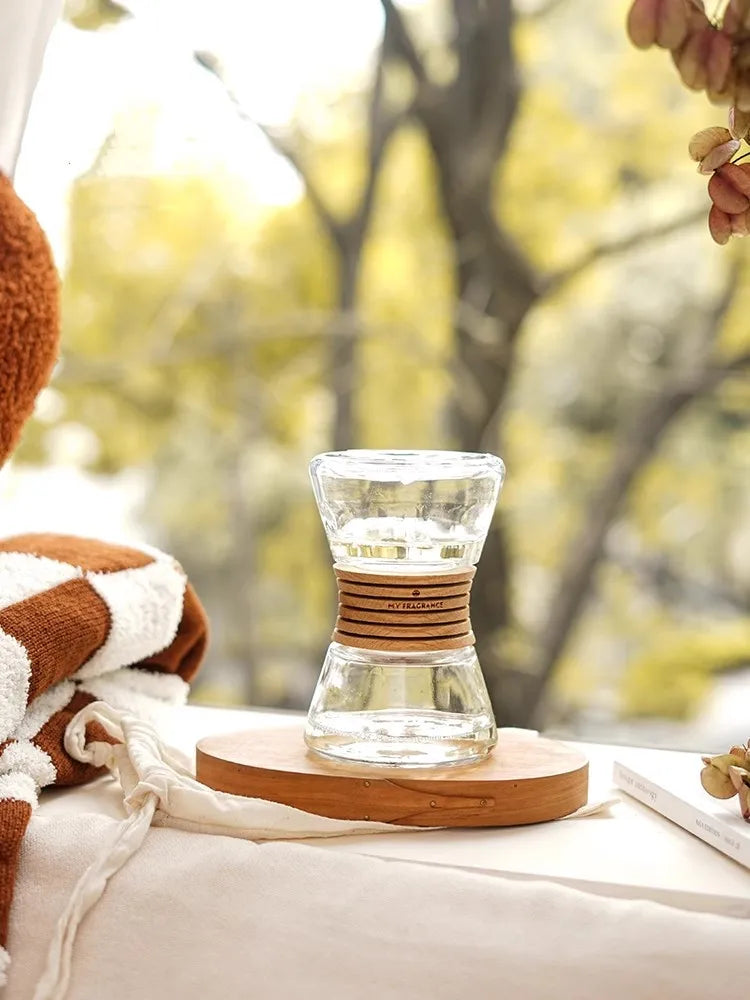 ZenEssence - Diffuseur de nébulisation d'huiles essentielles en verre Diffuseur électrique