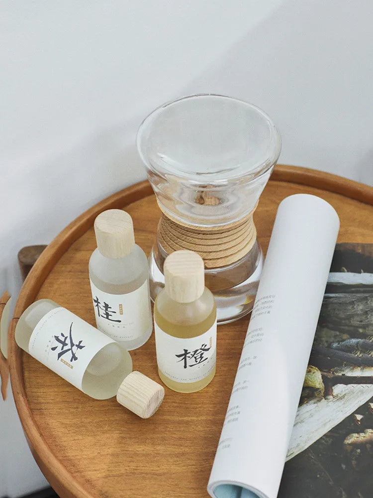ZenEssence - Diffuseur de nébulisation d'huiles essentielles en verre Diffuseur électrique